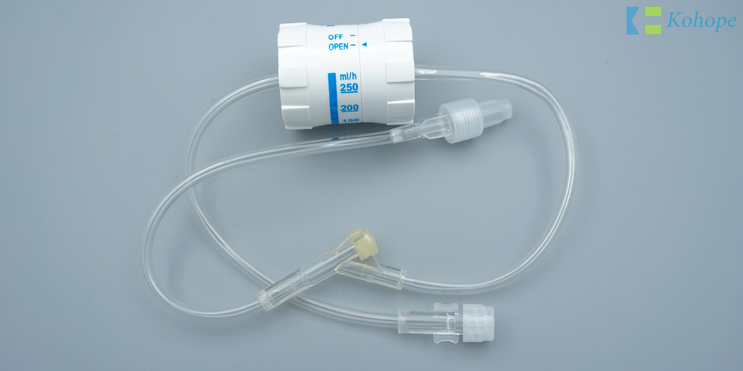 iv extension set with injection port
