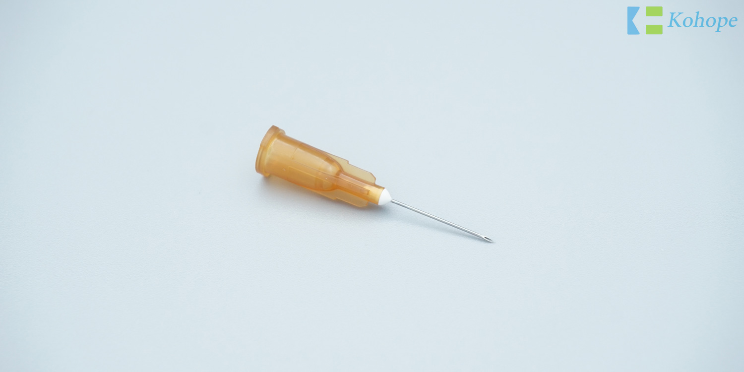 sterile hypodermic needle
