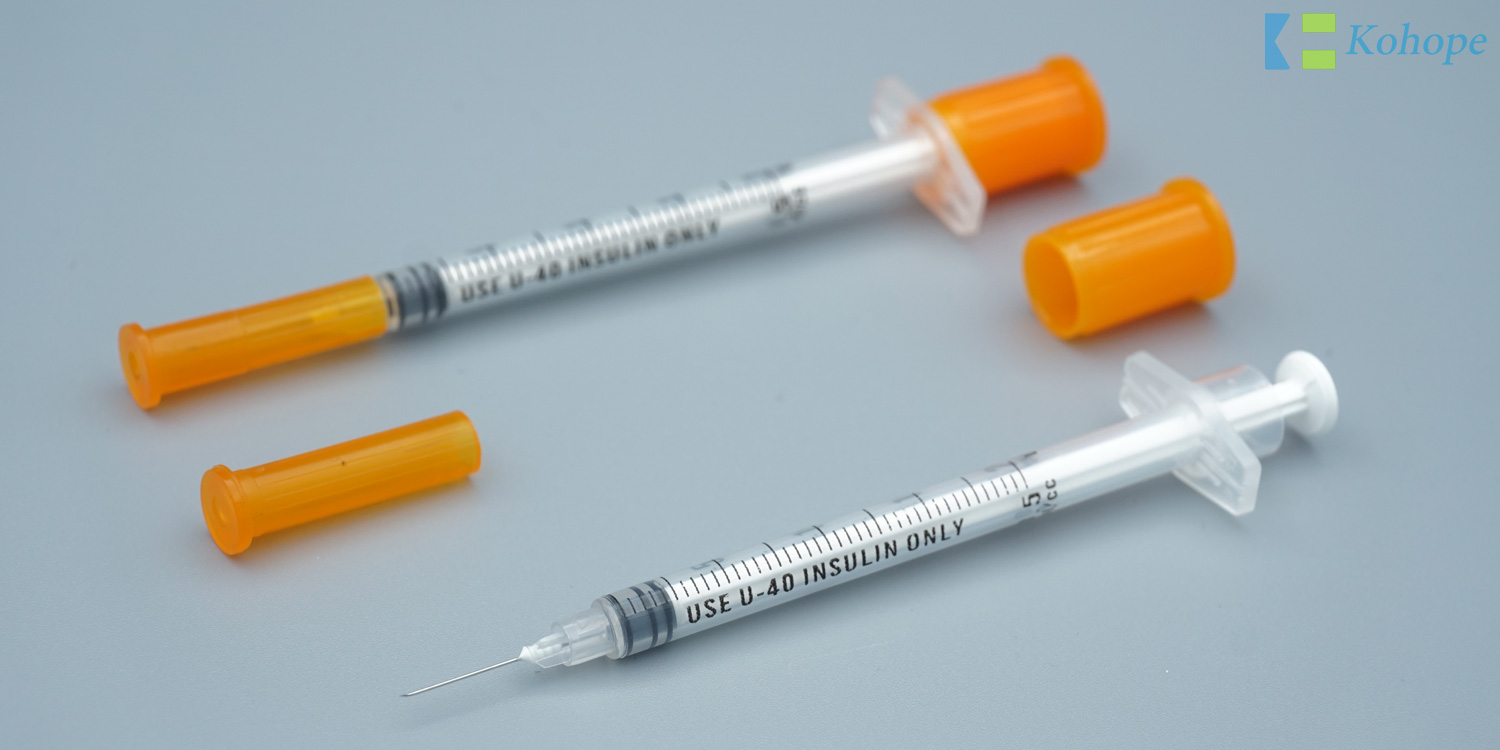 syringe of insulin
